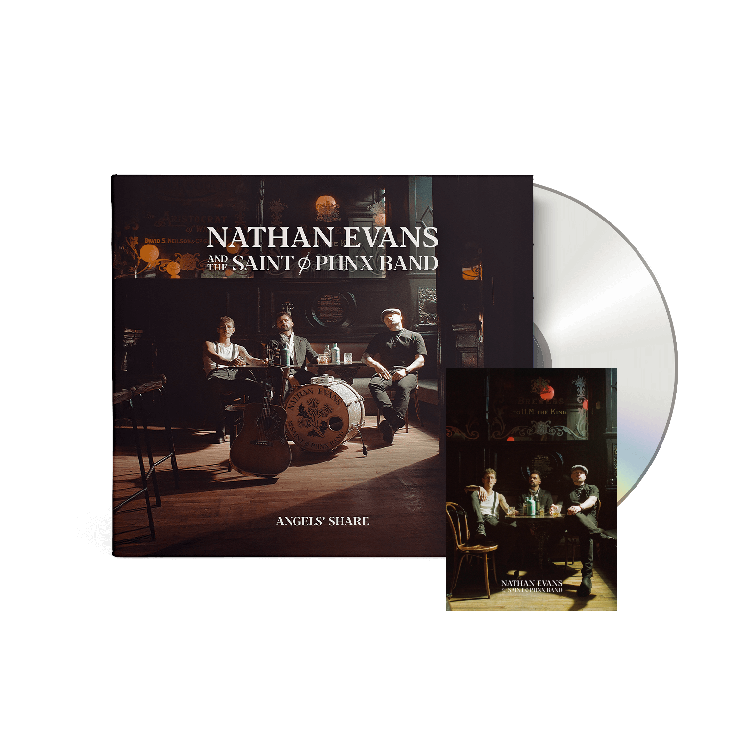 Angels' Share Digisleeve CD + Signed Art Card - Nathan Evans
