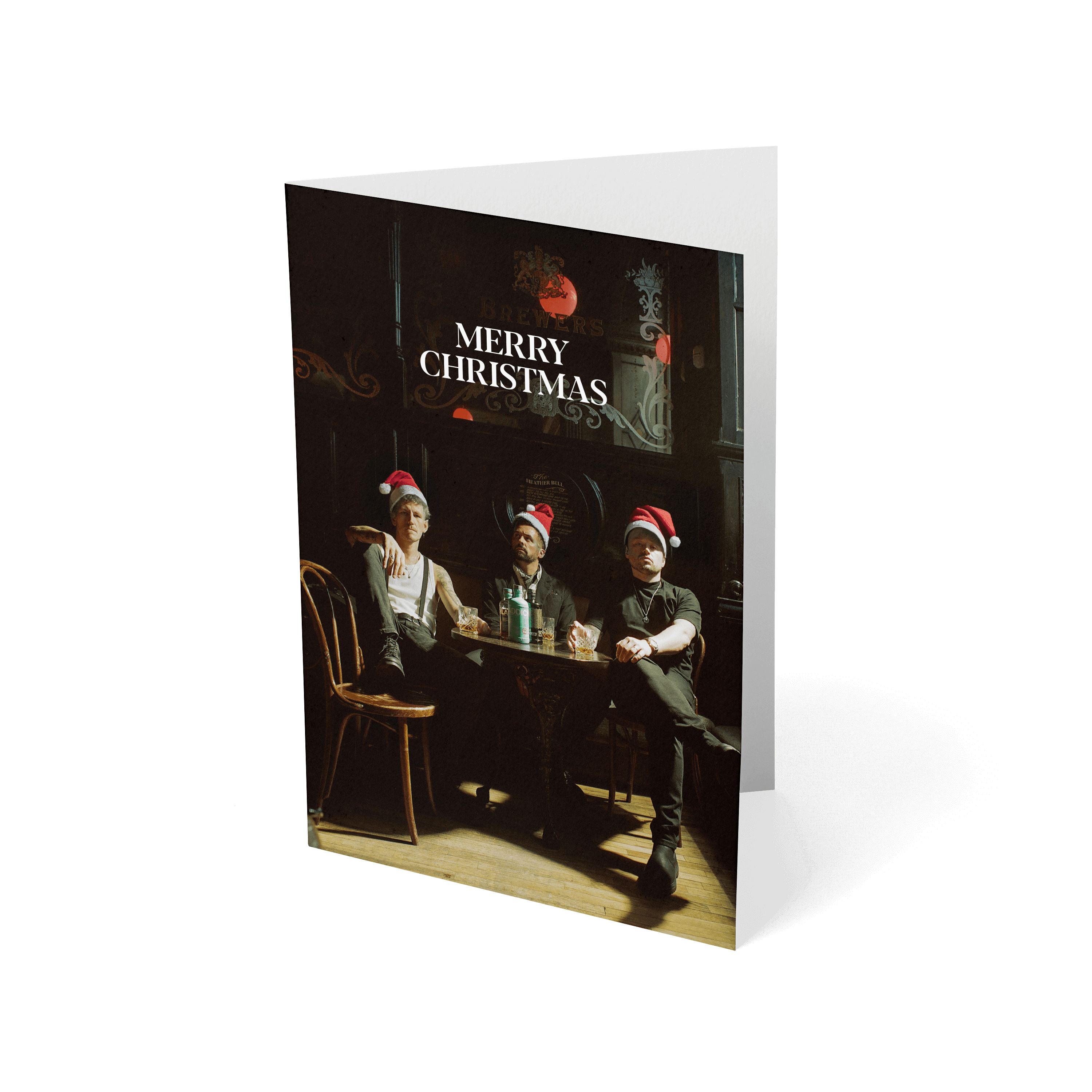 Nathan Evans - Signed Angels' Share Christmas Card