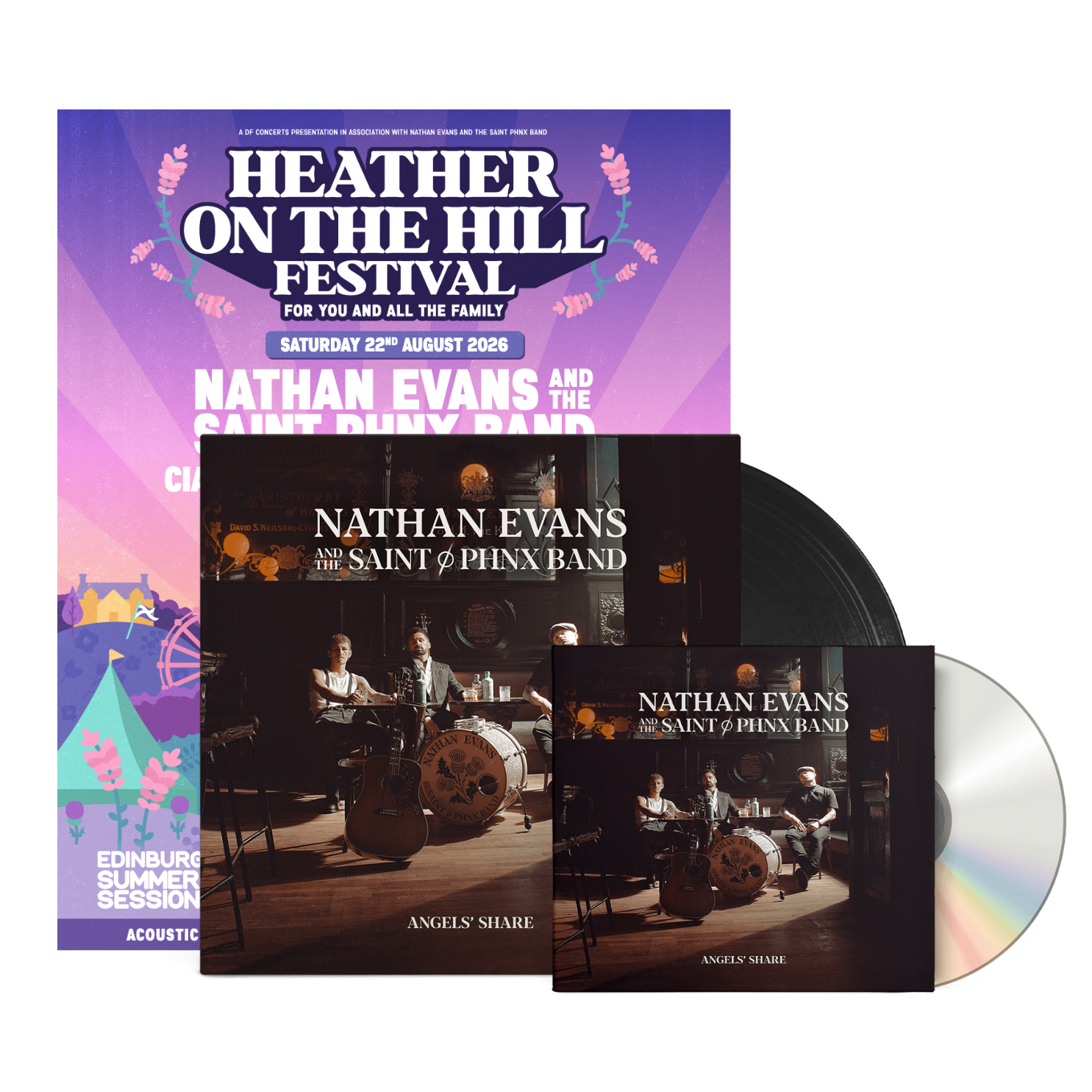 Festival Poster + Standard CD + Standard Vinyl Bundle