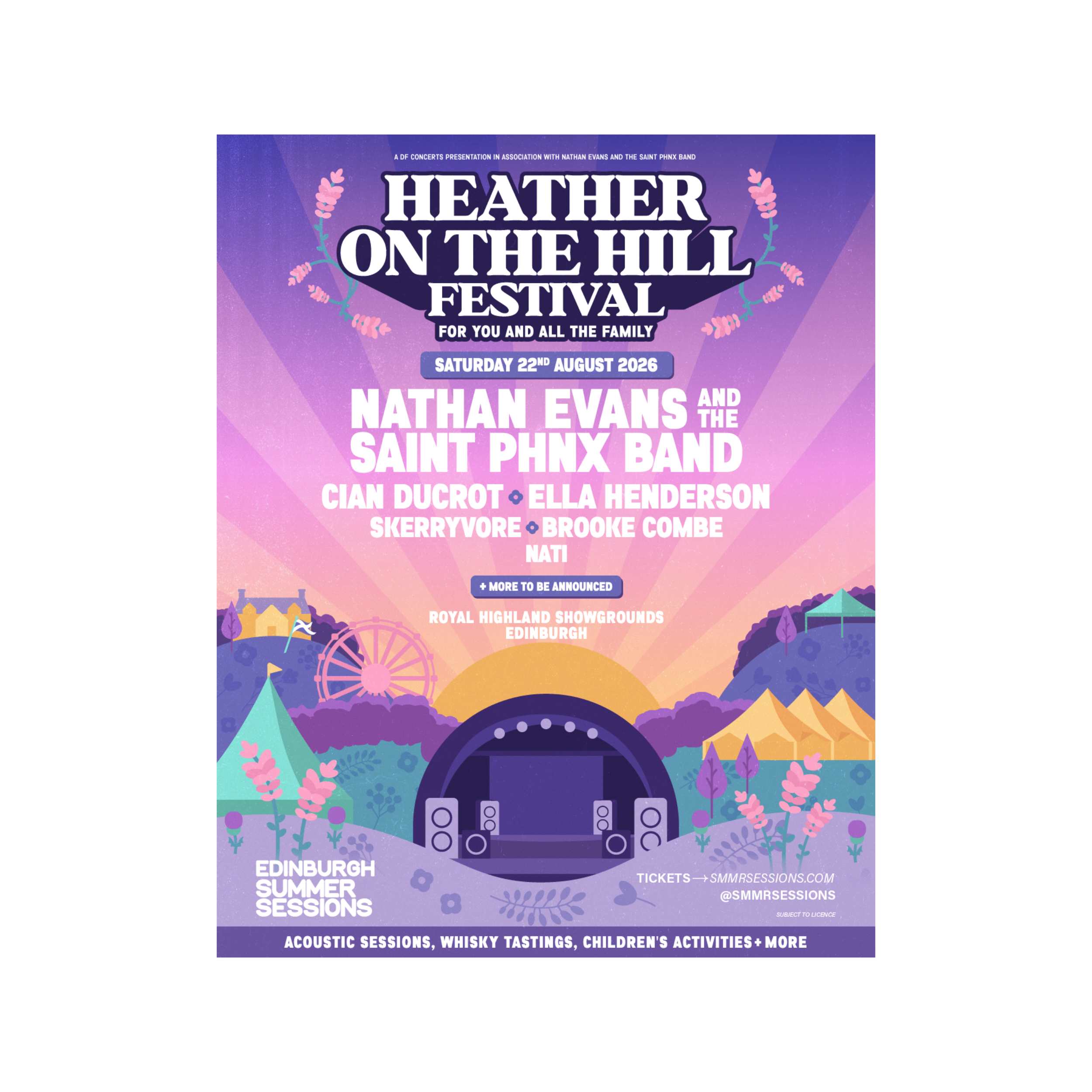 Nathan Evans - Festival Poster